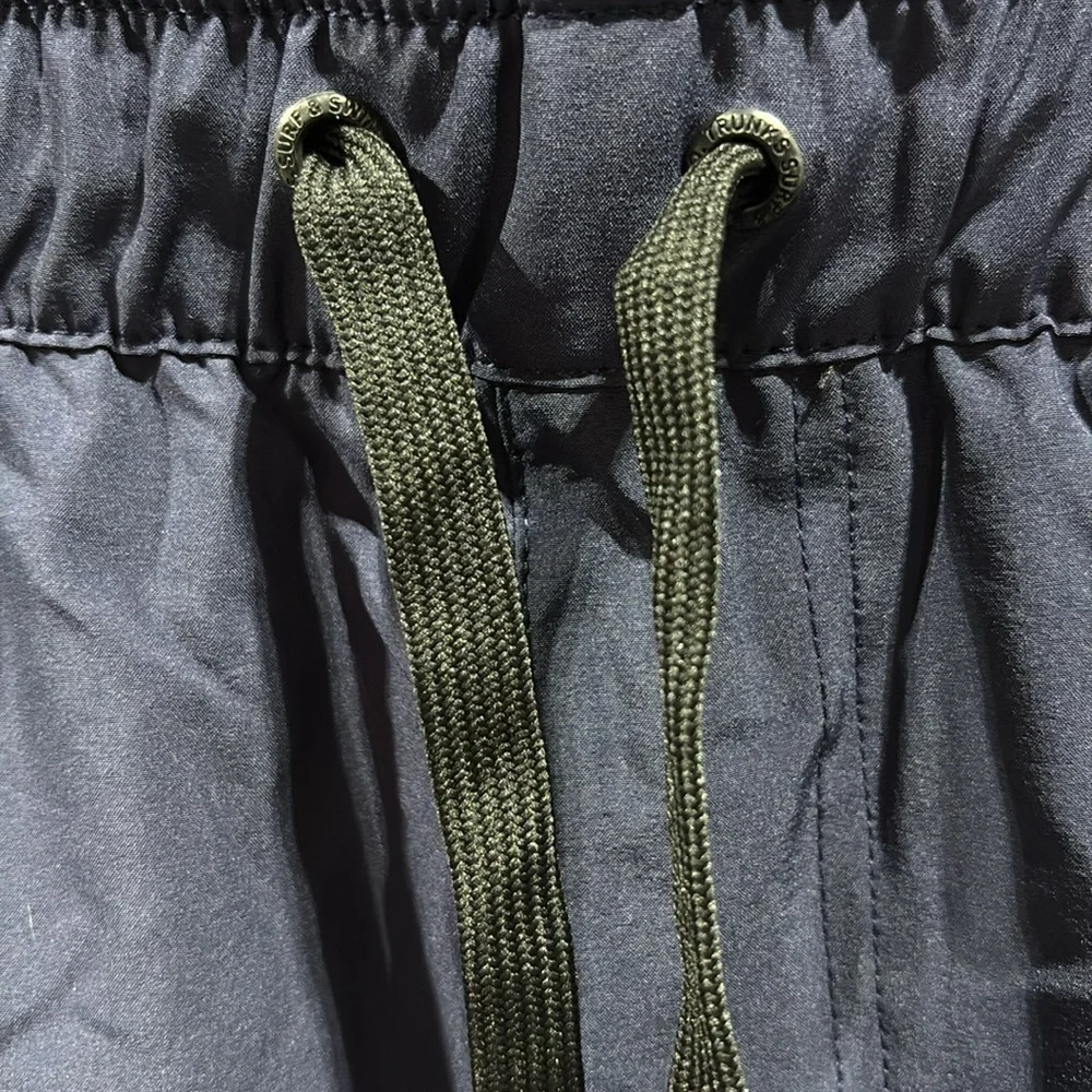 Trunks & Swim Co. Lined,elastic drawstring waist, pockets,stretch pull on cargo